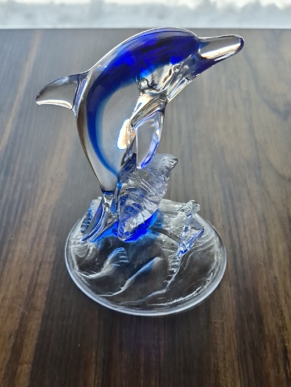 Vintage Crystal D'Arques France Royal Dolphin